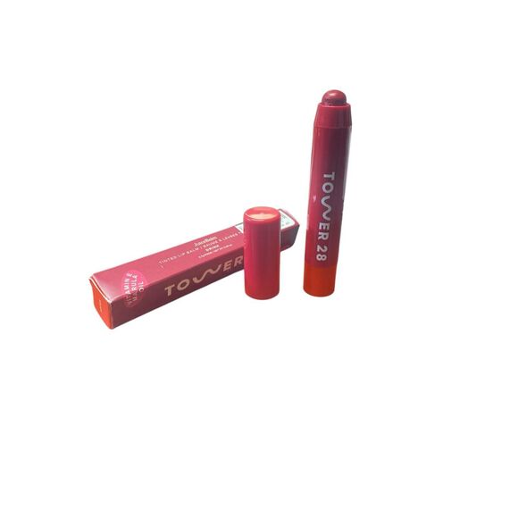 Tower 28 Beauty JuiceBalm Vegan Tinted Lip Balm in Drink NIB - Picture 1 of 1